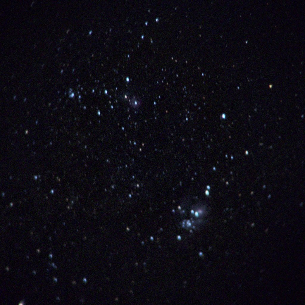 M8, M20 and various star clusters, processed